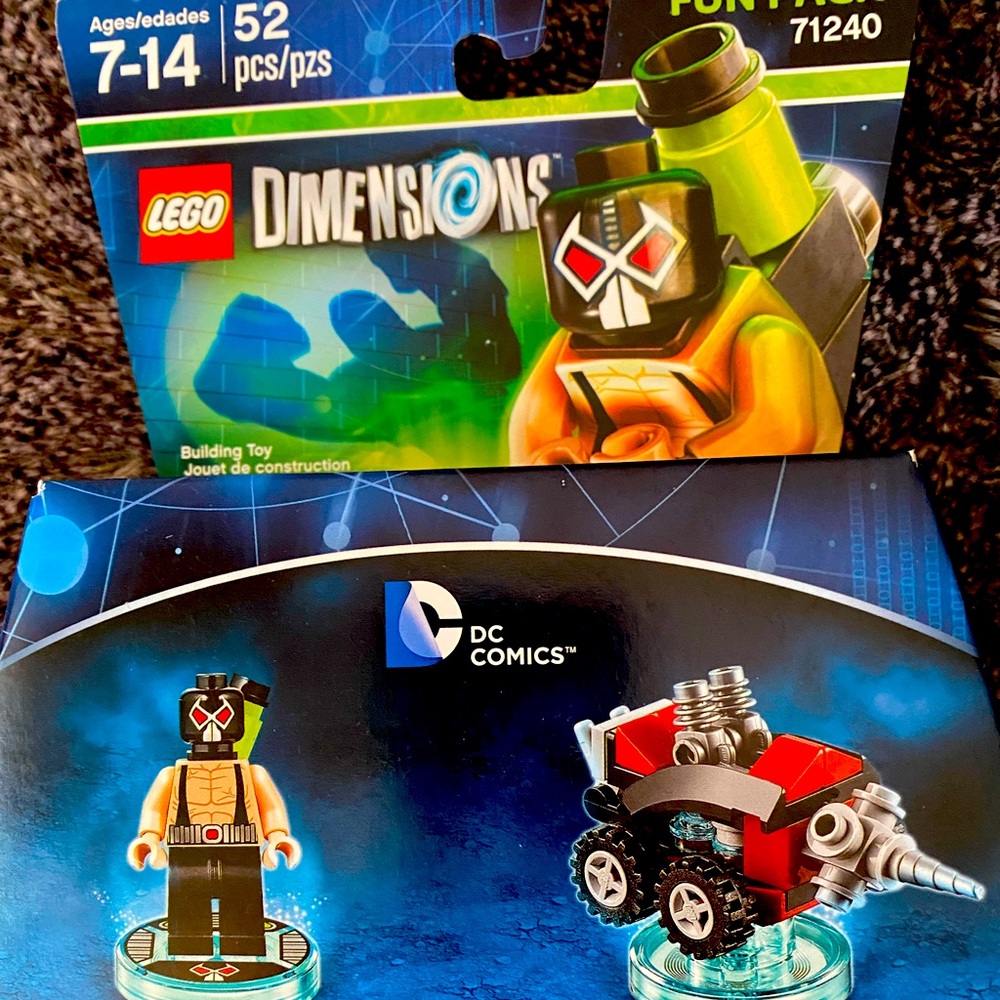 NWT Lego Dimensions DC Comics fun pack 71240 Bane and Drill driver